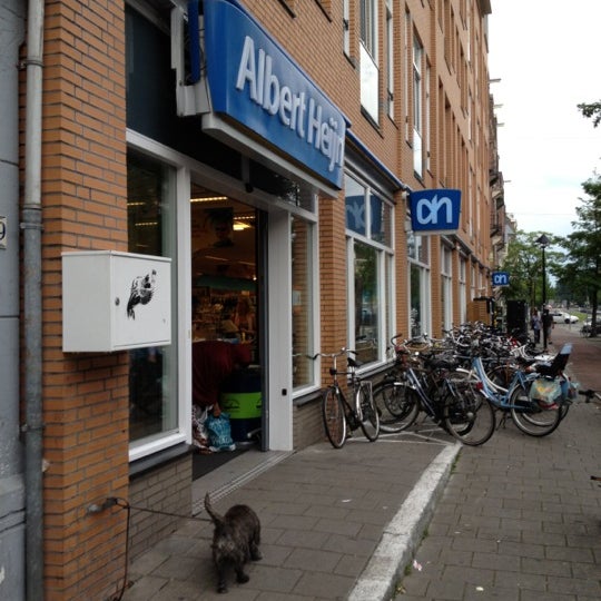 Albert Heijn Supermarket in Amsterdam Albert Heijn Supermarket in Amsterdam