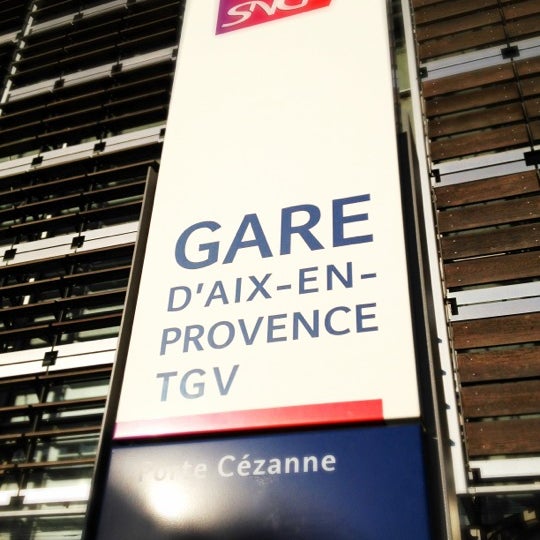 Gare SNCF d'AixenProvence TGV Train Station Gare SNCF d'AixenProvence TGV Train Station