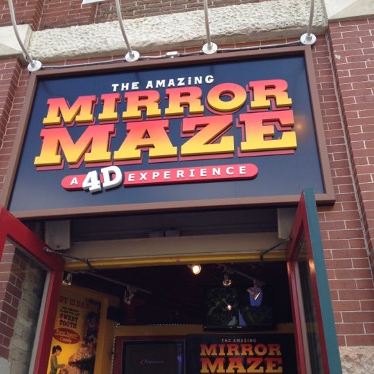 Photos At The Amazing Mirror Maze General Entertainment In Alamo Plaza Photo Taken At The Amazing Mirror Maze By Belinda S On 4 2