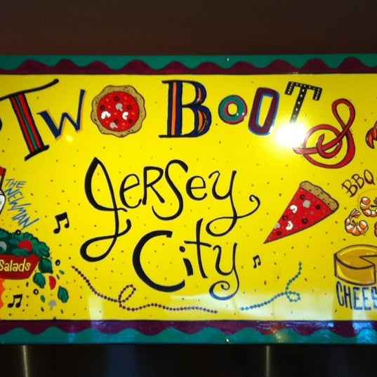 Two Boots Pizza Place in Jersey City