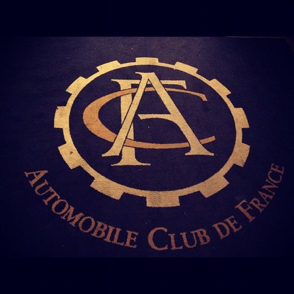 Automobile Club de France Social Club in Paris