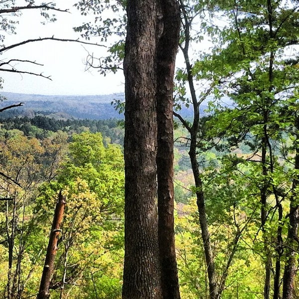 Hawn State Park Trail in Ste Genevieve