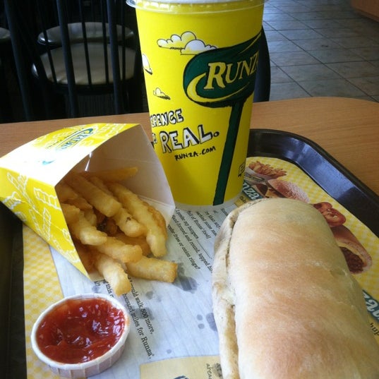 Runza Fast Food Restaurant in Nebraska City