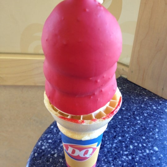 dairy queen cherry dipped cone