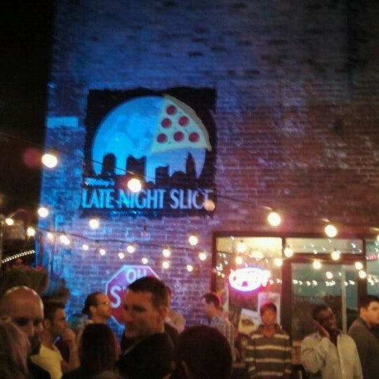 The Original Mikey's Late Night Slice Pizza Place in Columbus