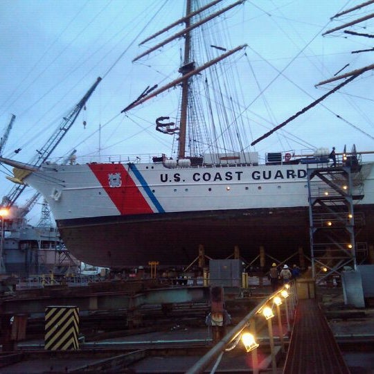 United States Coast Guard Yard Military Base in Baltimore