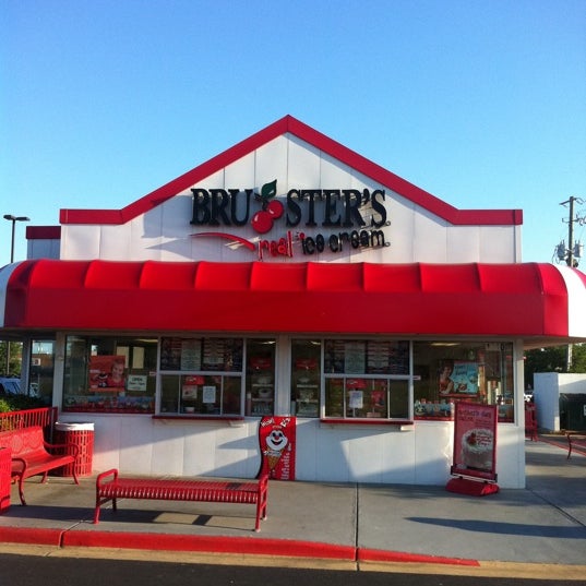 bruster ice cream near me