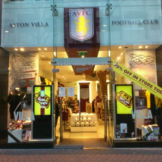 Aston Villa Club Store Now Closed 3 Tips