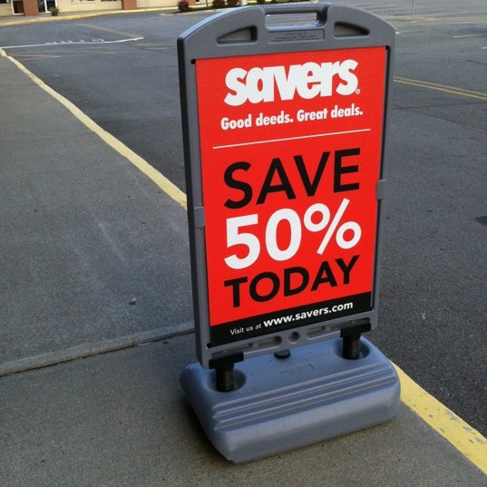 Savers thrift store coupons
