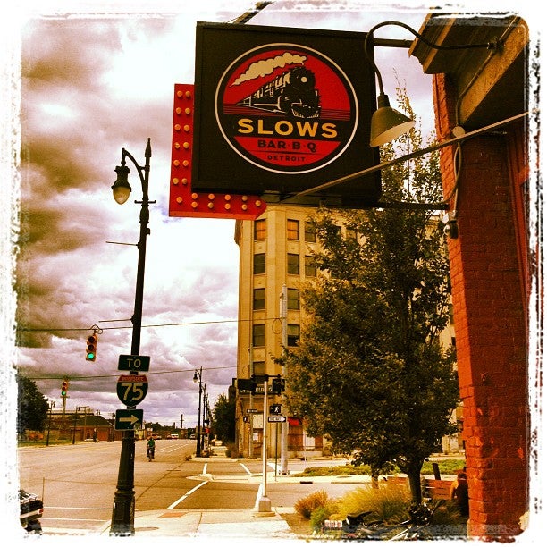 Slows Bar-B-Q At 2138 Michigan Ave (at 14th St) Detroit, MI