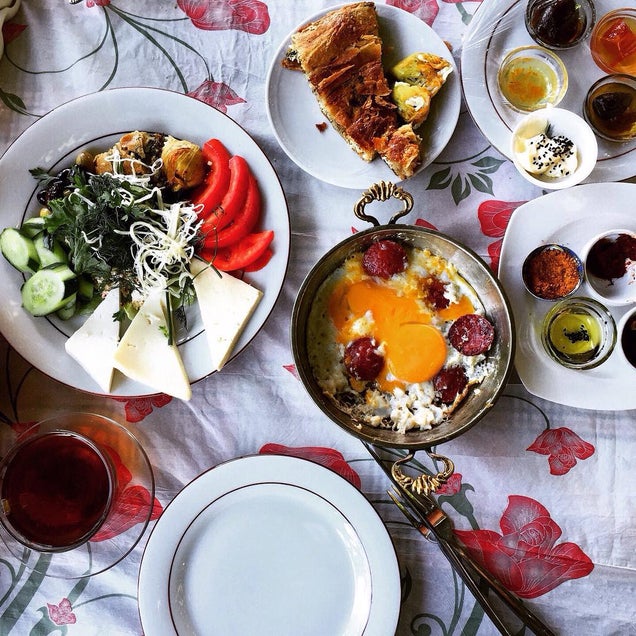 kahvaltı fotoğrafı