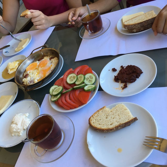 kahvaltı fotoğrafı