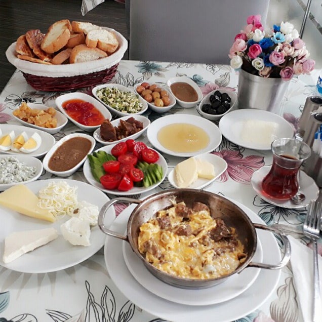 kahvaltı fotoğrafı