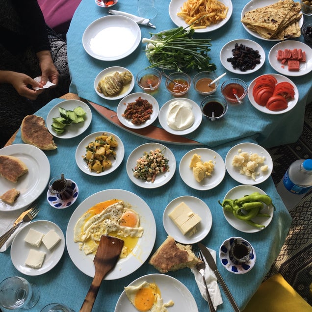 kahvaltı fotoğrafı