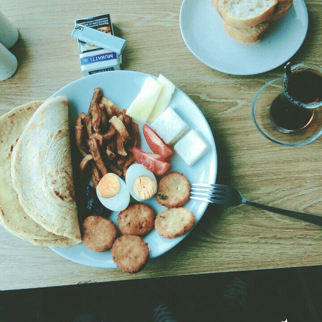 kahvaltı fotoğrafı