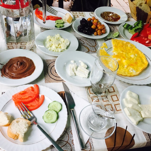 kahvaltı fotoğrafı