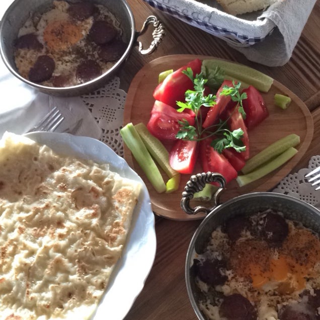 kahvaltı fotoğrafı