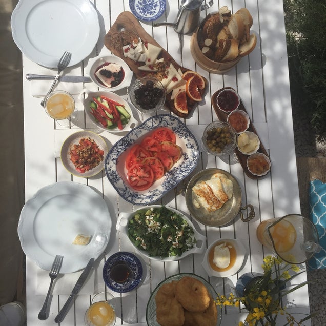 kahvaltı fotoğrafı