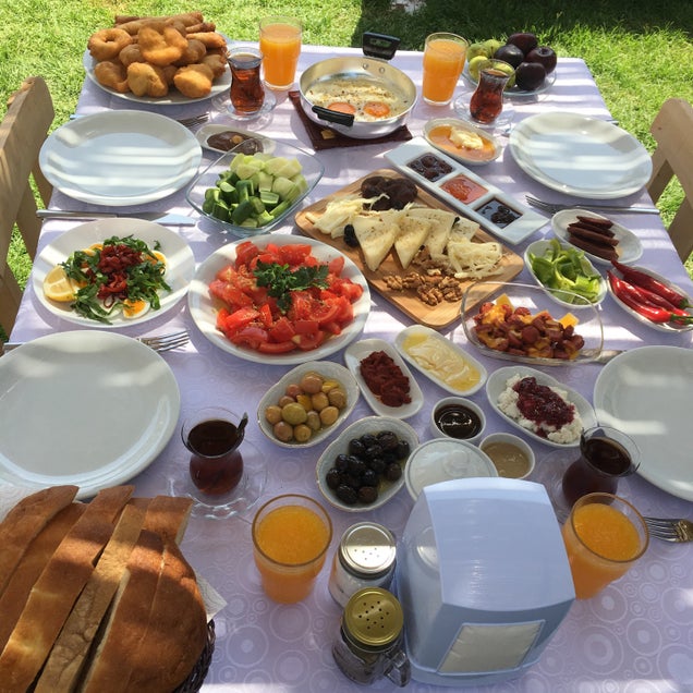 kahvaltı fotoğrafı
