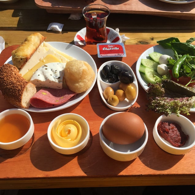 kahvaltı fotoğrafı