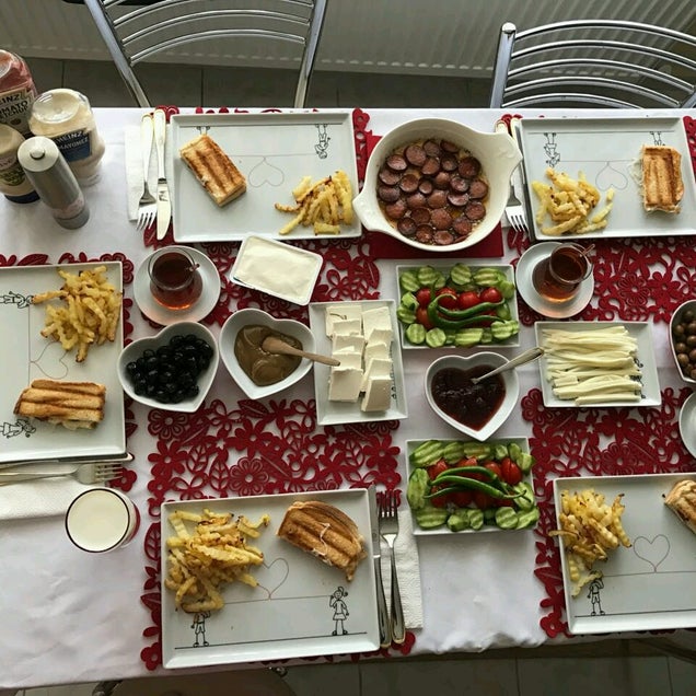 kahvaltı fotoğrafı