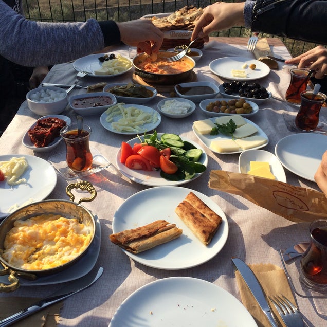 kahvaltı fotoğrafı