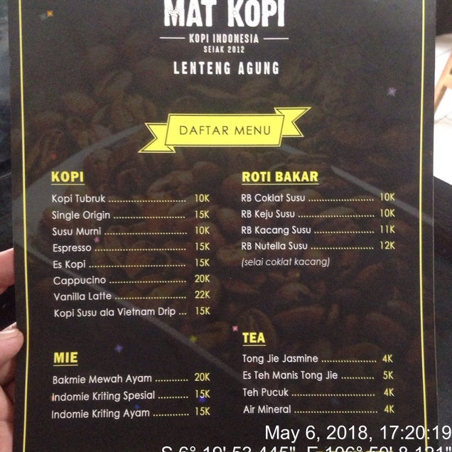 kahve fotografı