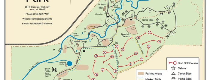 Michigan Disc Golf Courses