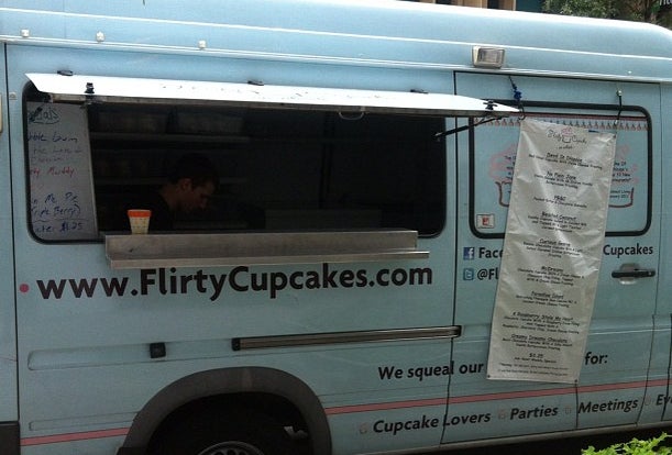Flirty Cupcakes on Wheels