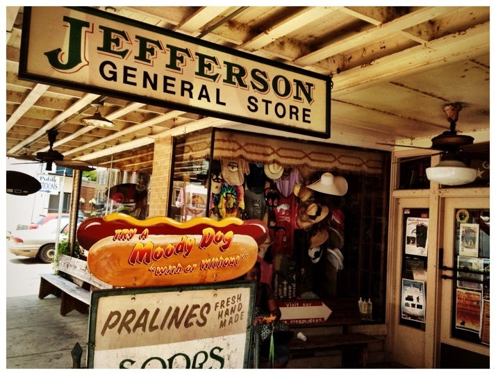 Jefferson General Store at 113 E Austin St Jefferson, TX