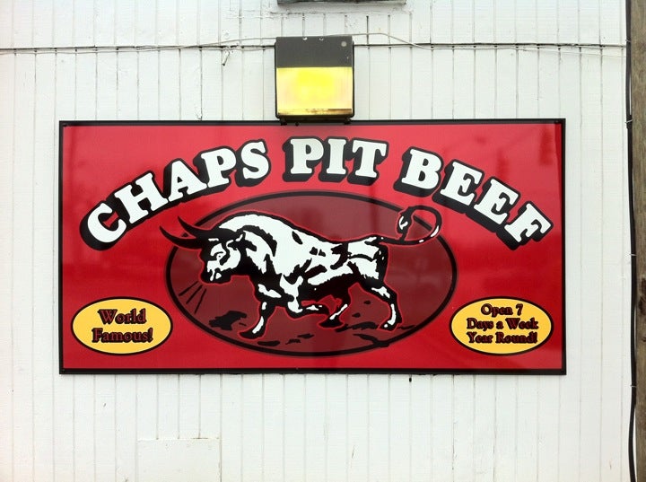 Chaps Pit Beef at 5801 Pulaski Hwy (at Mapleton Ave) Baltimore, MD