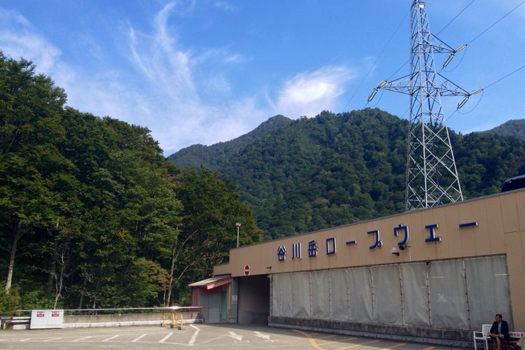 谷川岳ロープウェイ 土合口駅 群馬県 こころから