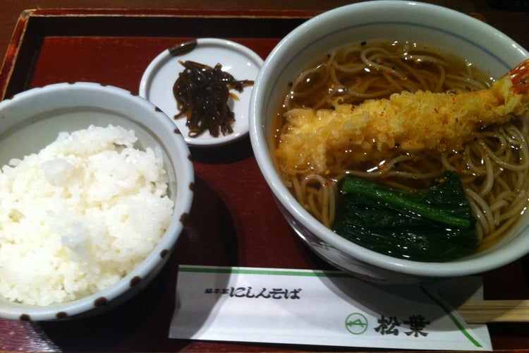 総本家にしんそば 松葉 京都駅店 京都府 こころから