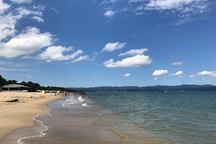 島尾海水浴場 富山県 こころから