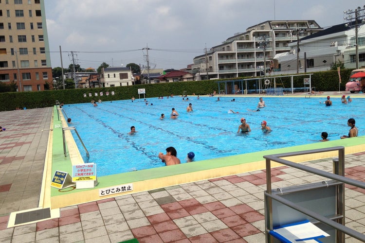 東調布公園プール 販売 帽子販売