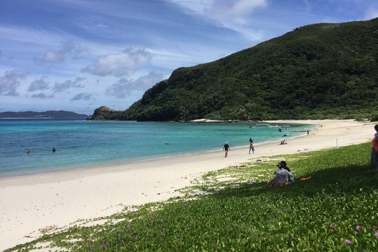 渡嘉志久ビーチ 沖縄県 こころから