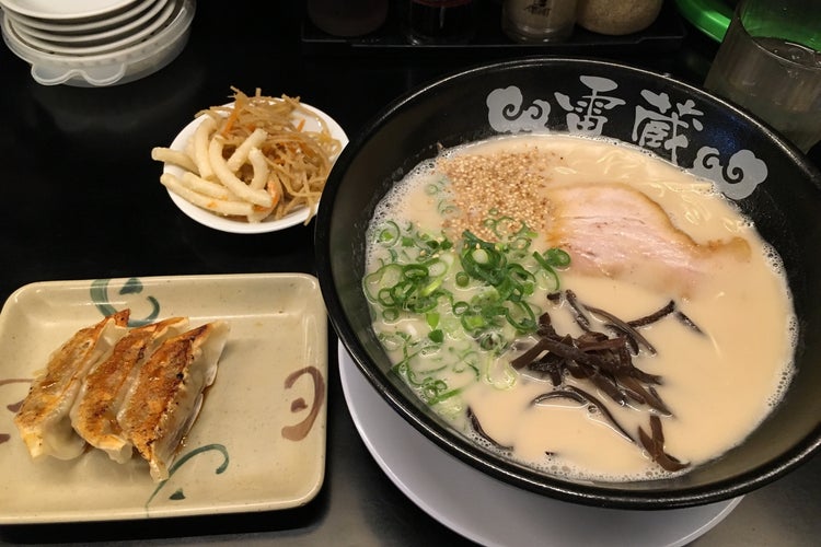 ラーメン雷蔵 諸岡店 福岡県 こころから