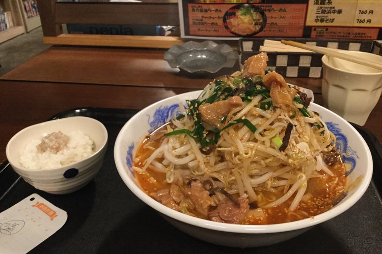 花巻らーめん バガボンド 岩手県 こころから