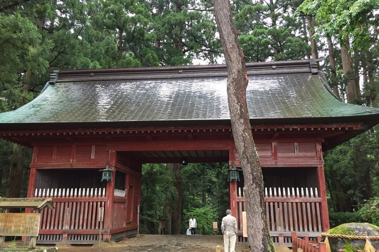 羽黒山 随神門 旧仁王門 山形県 こころから