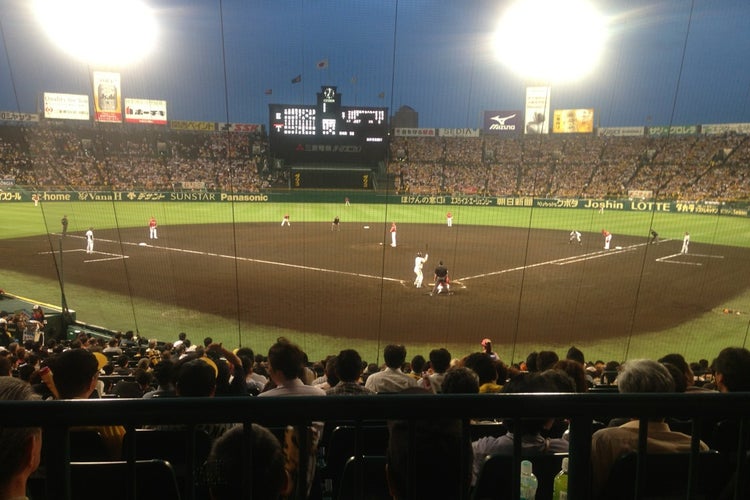 阪神甲子園球場 グリーンシート（兵庫県）｜こころから