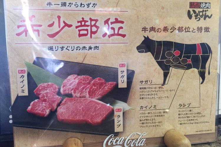 焼肉倶楽部いちばん 大和郡山店 奈良県 こころから