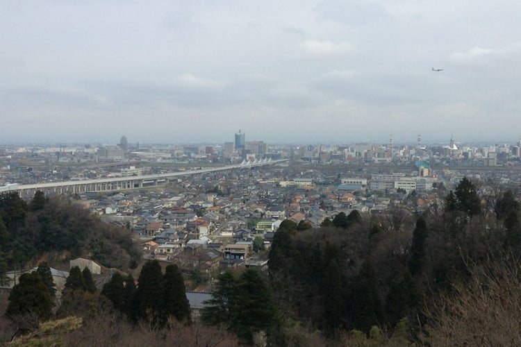 呉羽山公園展望台 富山県 こころから