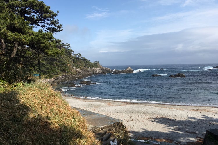 石白川海水浴場 いしじろがわかいすいよくじょう 東京都 こころから