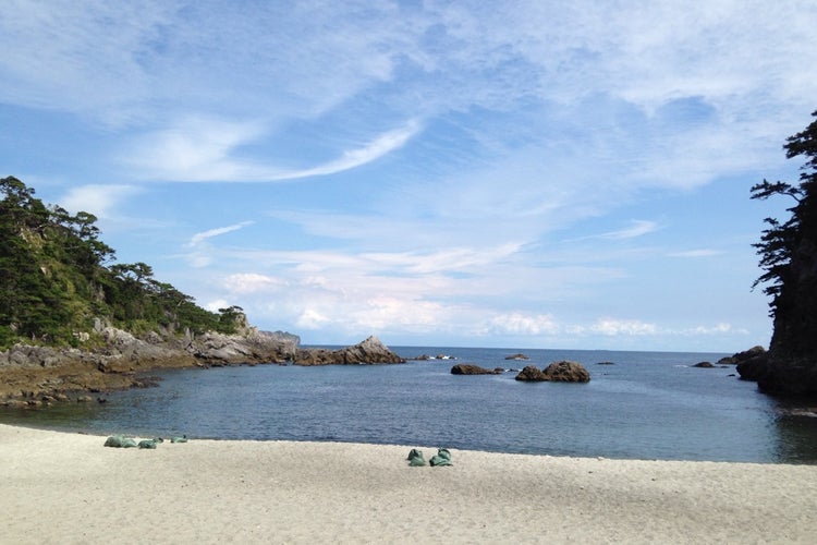 石白川海水浴場 いしじろがわかいすいよくじょう 東京都 こころから