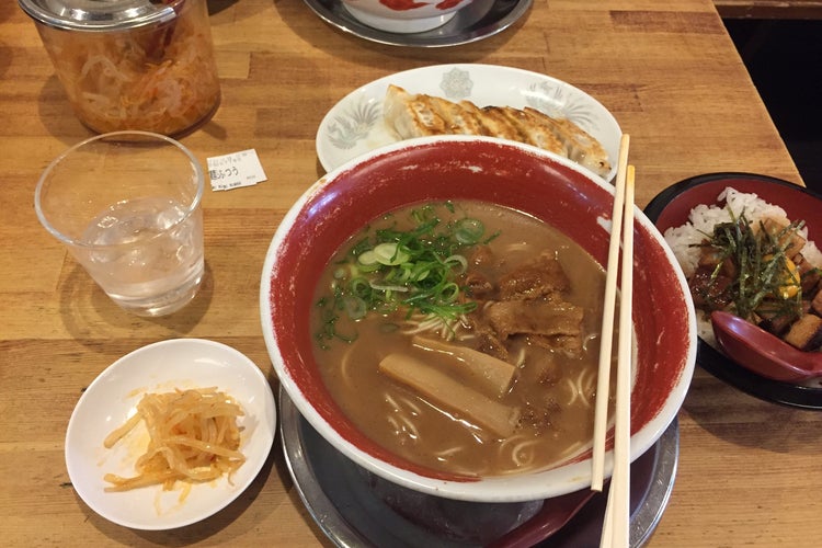 徳島ラーメン 麺王 岡山駅前店 岡山県 こころから