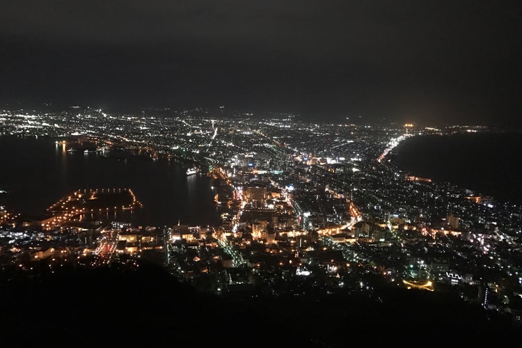 函館山山頂 北海道 こころから