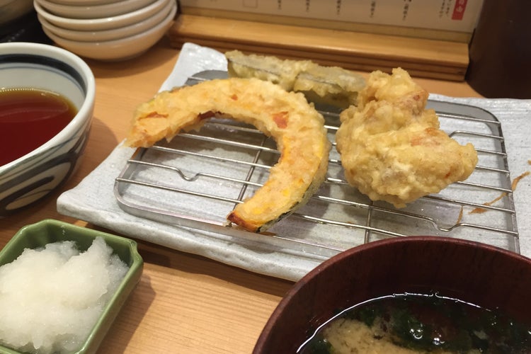 天ぷら定食 まきの ラポルテ芦屋店 兵庫県 こころから