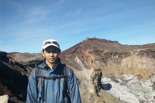 日本最高峰 富士山剣ヶ峰 山梨県 こころから