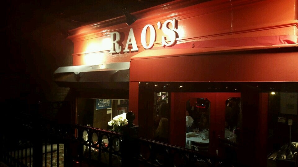 Rao's at 455 E 114th St (at Pleasant Ave) New York, NY