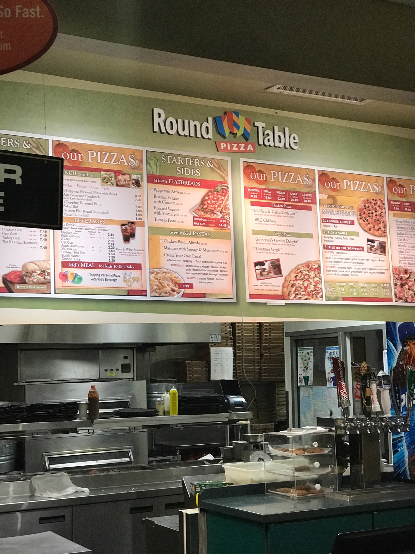 Round Table Pizza In Pinole Pa Reviews On Winnie